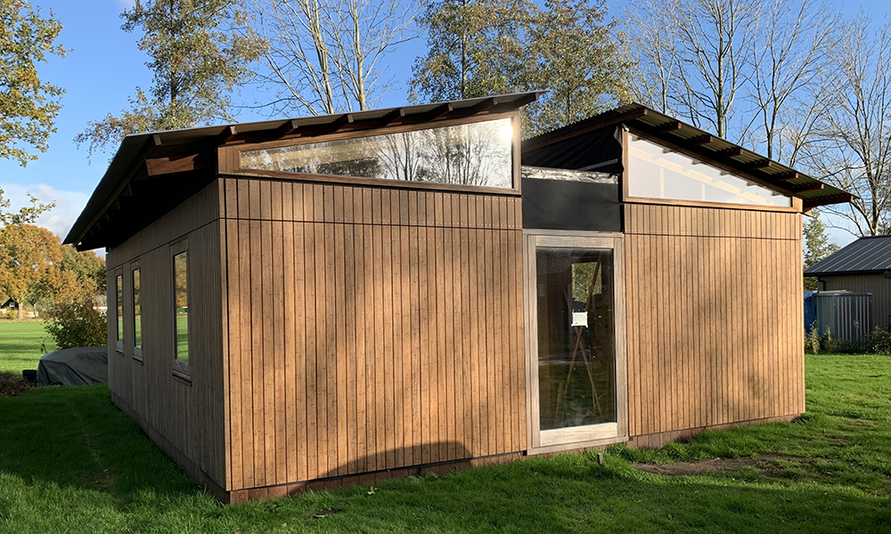 Recreatiewoning in Boijl, Friesland.