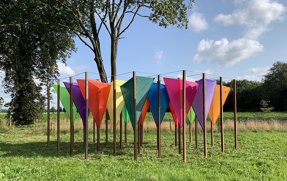 Colorfull World, Folly Art festival Norg, Drenthe.